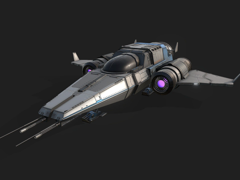  太空飞船  CB13d模型 