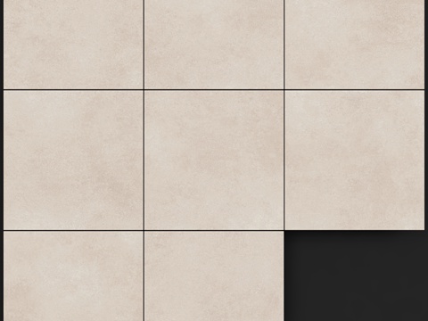  Yurtbay陶瓷核心米色600x6003d模型 