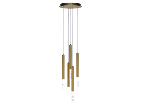 吊灯 金属吊灯 玻璃吊灯 装饰灯具su模型