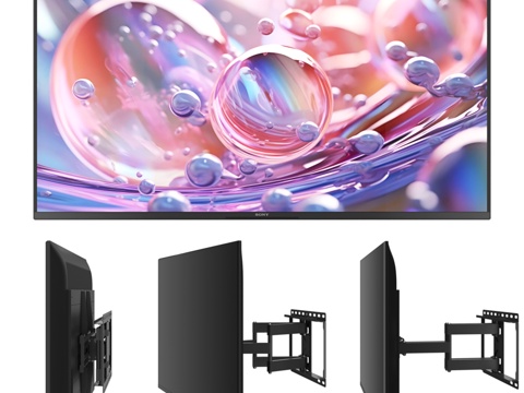  Mounting Dream 32-65英寸电视壁挂架3d模型 