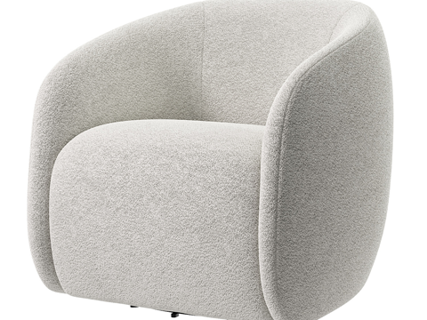  现代简约单人沙发 单人沙发 简约沙发 休闲沙发 客厅沙发3d模型 