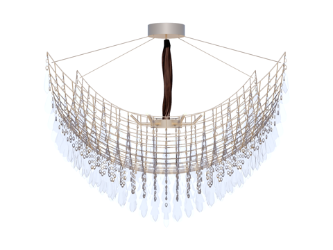 吊灯 水晶吊灯 金属吊灯 装饰灯具su模型