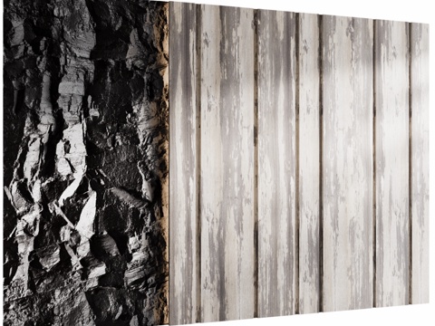  墙面3D装饰板013d模型 