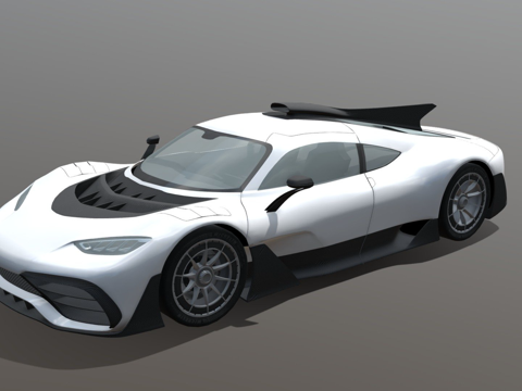  梅赛德斯 AMG 项目 ONE3d模型 