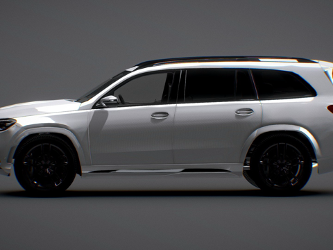  梅赛德斯奔驰GLS3d模型 