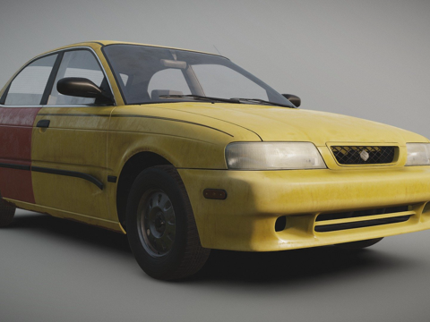  铃木Esteem 19983d模型 