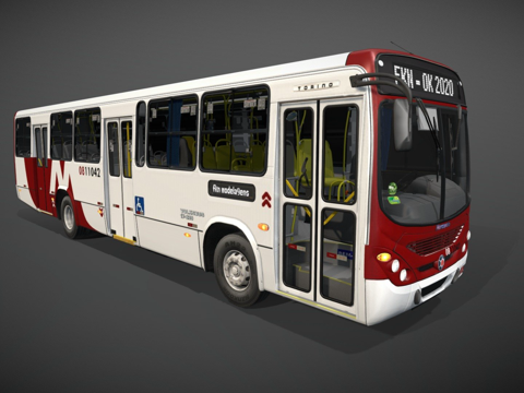  马可波罗都灵VW172303d模型 