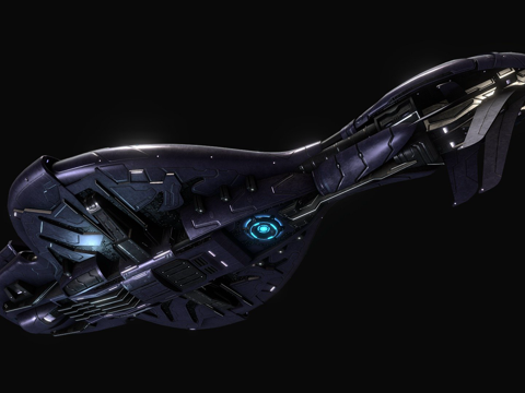  先知之罪  CCS级 战列巡洋舰3d模型 