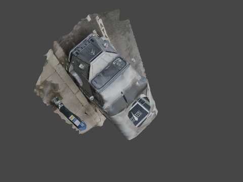  雪铁龙 H 型货车3d模型 