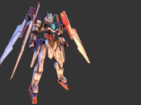  高达AGE 2 标准型3d模型 