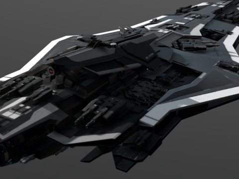  无畏舰  中型驱逐舰  阿托斯 第五级3d模型 