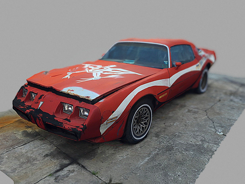  庞蒂亚克 火鸟 公式版3d模型 