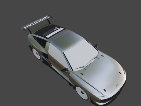  现代N Vision 74THX 1.9K凯文ケビン3d模型 