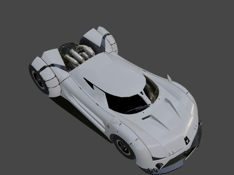  雷霆大师 超级跑车 马克I 作者 Alex.Ka3d模型 