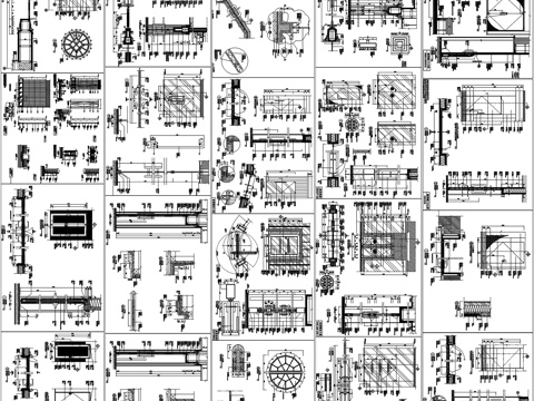 房门大门玻璃门暗门防火门推拉门自动门卫生间门详图节点CAD素cad施工图
