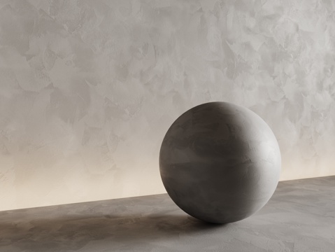  现代涂料 微水泥 艺术漆 肌理漆 水泥墙su模型 