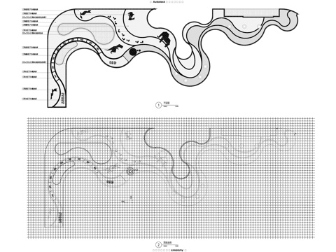 儿童活动区cad施工图