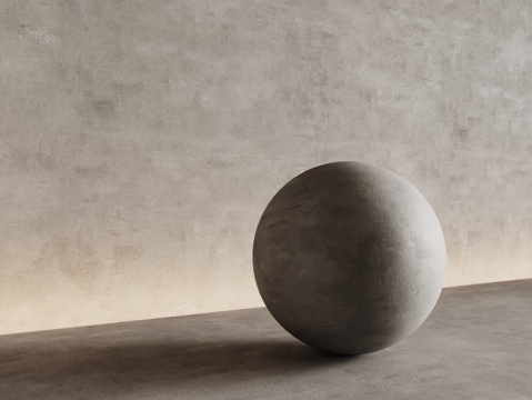  现代涂料 微水泥 艺术漆 肌理漆 水泥墙su模型 