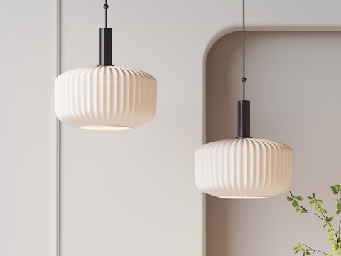  现代意式吊灯3d模型 