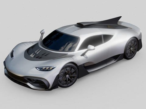  梅赛德斯AMG ONE3d模型 
