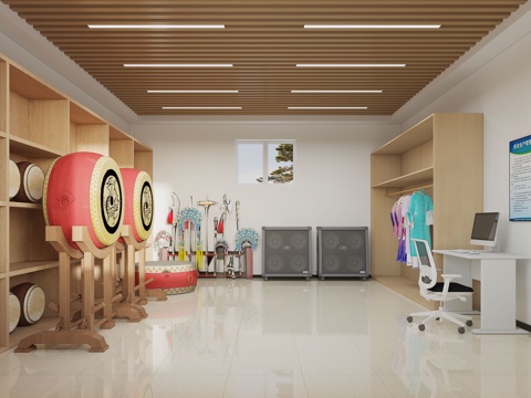  乡村娱乐房 储物房3d模型 