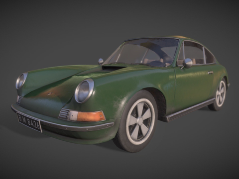  保时捷 9113d模型 