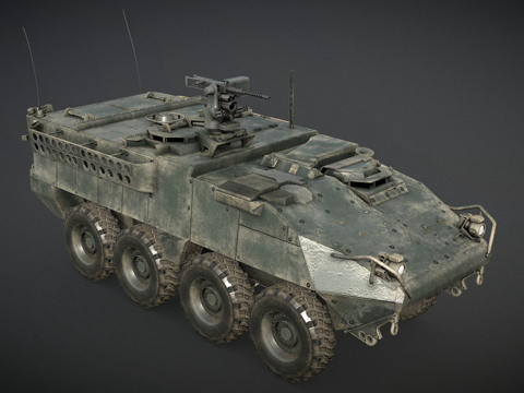  斯特赖克3d模型 