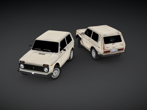  拉达 尼瓦3d模型 