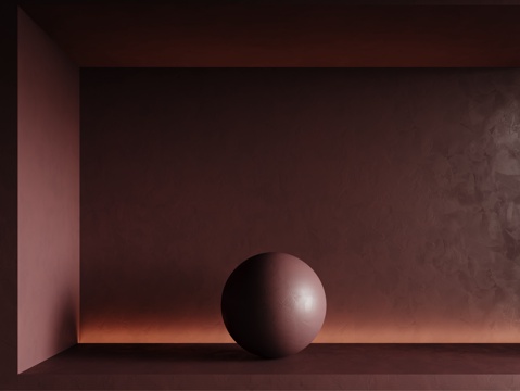  现代涂料 微水泥 艺术漆 肌理漆 水泥墙su模型 