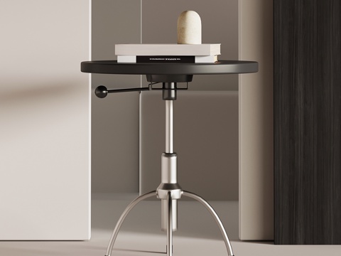  现代意式边几3d模型 