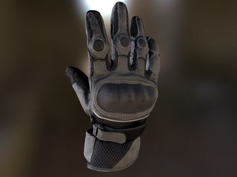  SRG 手套3d模型 