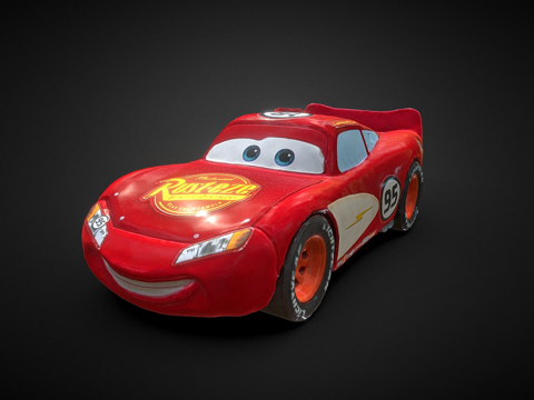  麦昆玩具车 扫描3d模型 