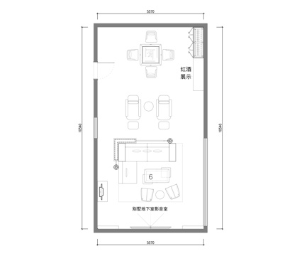 影音室平面布置图cad施工图cad施工图