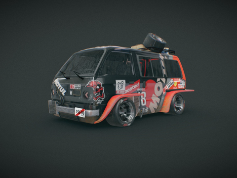  马鲁蒂铃木 Omni x Outlaw 项目3d模型 