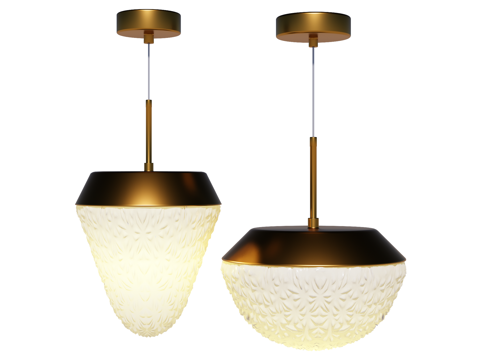 吊灯 床头吊灯 装饰吊灯 金属吊灯su模型