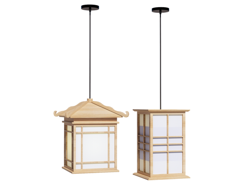 吊灯 床头吊灯 装饰吊灯su模型