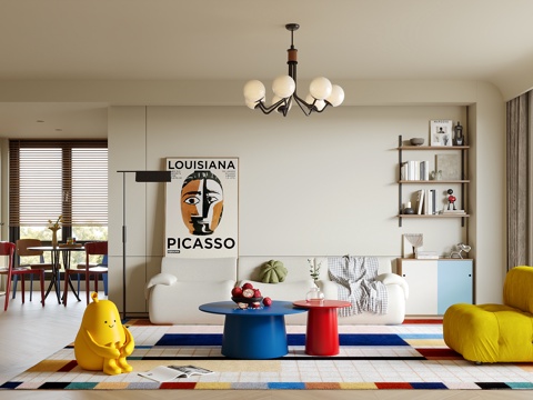  包豪斯客餐厅3d模型 