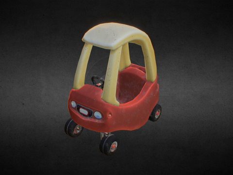  双门轿跑车3d模型 