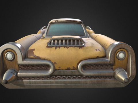  辐射汽车(重新审视和重制)3d模型 