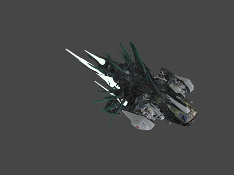  ‘埃利迪姆’炮艇‘塔尔加’3d模型 