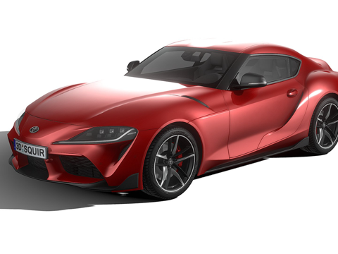  丰田 Supra 20203d模型 