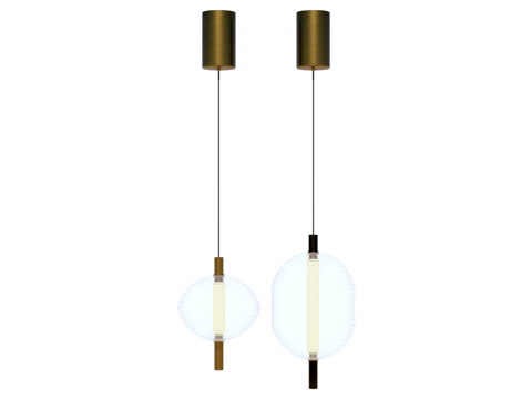  吊灯 床头吊灯 装饰吊灯 玻璃吊灯 金属吊灯su模型 