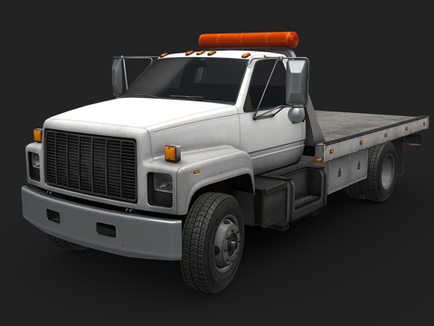  顶级踢卡车3d模型 