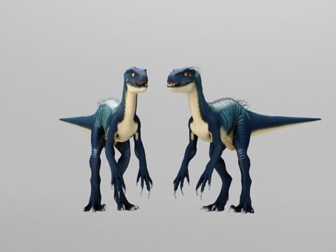  印多拉暴龙3d模型 