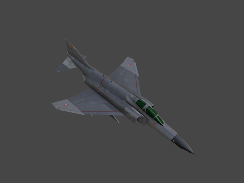 F4鬼怪-土耳其空军3d模型 