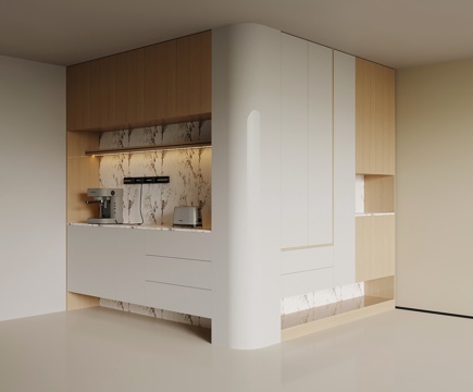  现代鞋柜 酒柜3d模型 