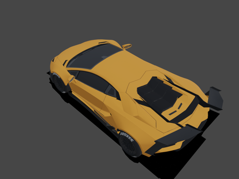  年-兰博基尼埃文塔多K.S版（凯文）3d模型 