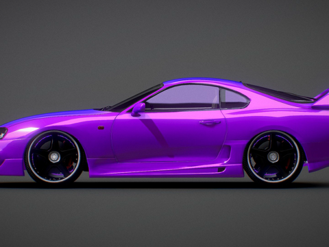  丰田Supra mk43d模型 