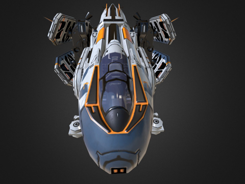  FWA SeC-45=狼mk.II=3d模型 