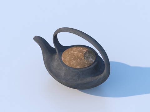  水壶 茶壶 茶具3d模型 